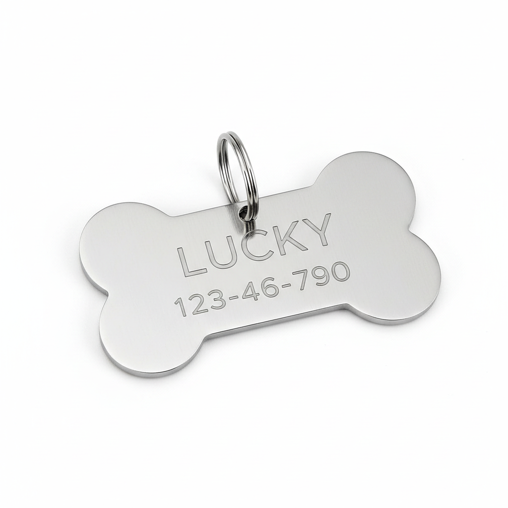 Personalized Engraved Pet ID Tag